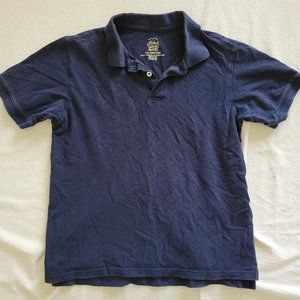 Kid's Large (10H-12H) Navy Blue Polo